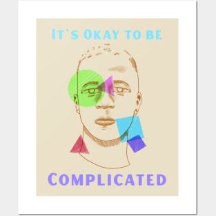 LGBTQ It's Okay to Be Complicated Posters and Art